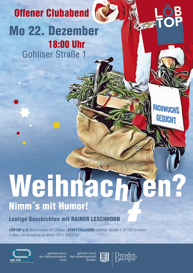Mo 22. Dezember 2025 | Clubabend